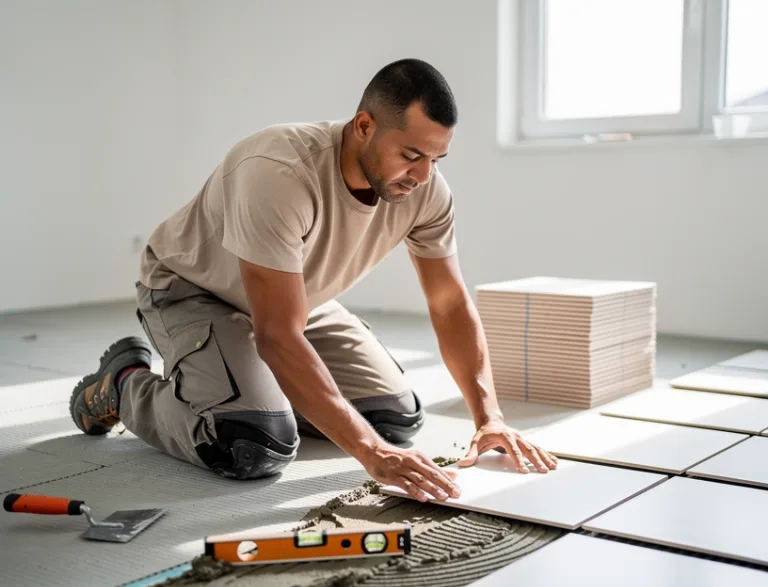 tile installer Gary